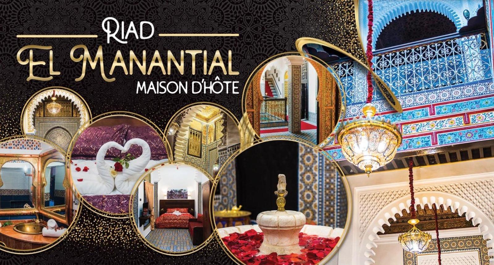 Riad El Manantial,Dar Hajjaj,Patrimonio Del Sxix Tétouan Zewnętrze zdjęcie